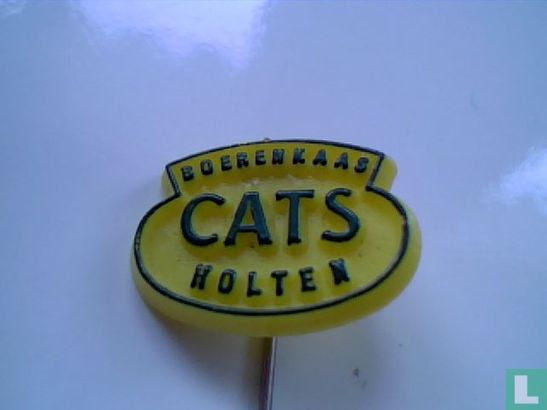Boerenkaas Cats Holten [green on yellow]