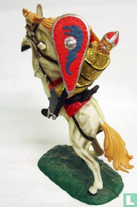 Normandier te paard met strijdknots - Afbeelding 2