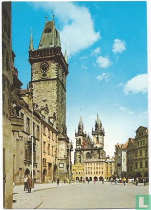 Praha, Old Town Hall and the Tyn Church - Afbeelding 1