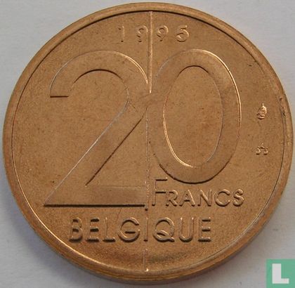 België 20 francs 1995 (FRA) - Afbeelding 1