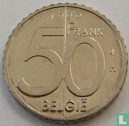Belgique 50 francs 1999 (NLD) - Image 1