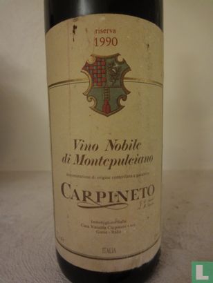 Carpineto Vino Nobile di Montepulciano Riserva, 1990 DOCG  - Image 2