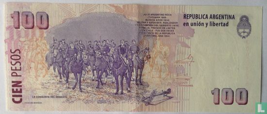 Argentinië 100 Pesos 2003 - Afbeelding 2