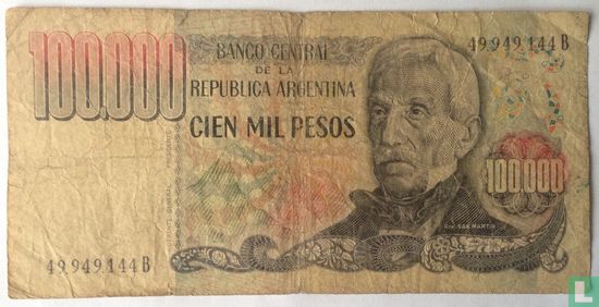 Argentinië 100.000 Pesos 1979 - Afbeelding 1