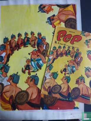 Asterix en Obelix: Pep 5 1966 (cover) - Afbeelding 2