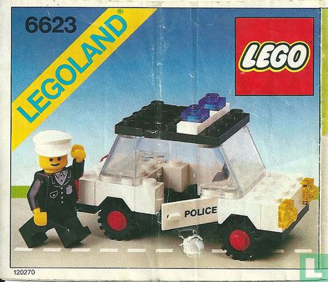 Lego 6623 Police Car