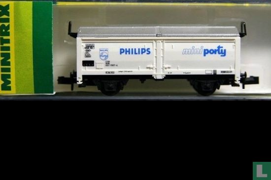 Schuifdakwagen NS "Philips" 