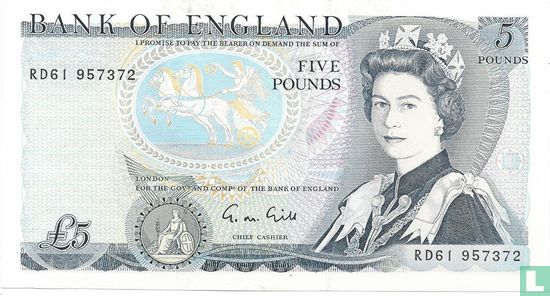 Verenigd Koninkrijk 5 pounds - Afbeelding 1