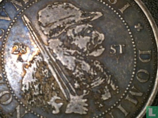 Nijmeegse zilveren klapmuts 1 florijn 28 stuiver 1685 - Afbeelding 3