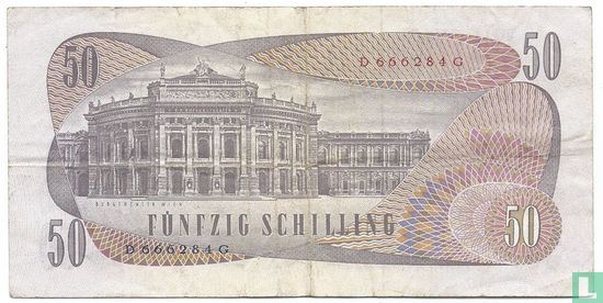 Autriche 50 Schilling 1970 - Image 2