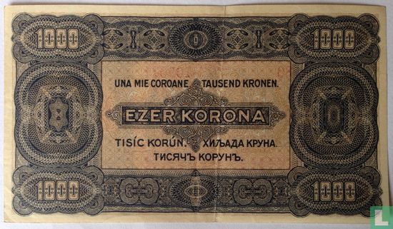 Hongrie 1.000 Korona 1923 - Image 2