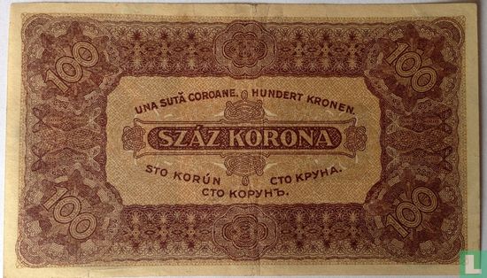 Hongarije 100 Korona 1923 (P73a) - Afbeelding 2