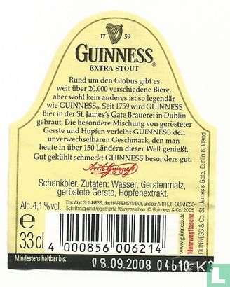 Guinness Extra Stout - Afbeelding 2