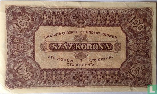 Hongrie 100 Korona 1923 (P73b) - Image 2