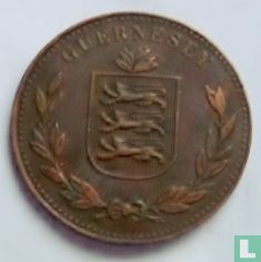 Guernsey 8 doubles 1918 - Afbeelding 2