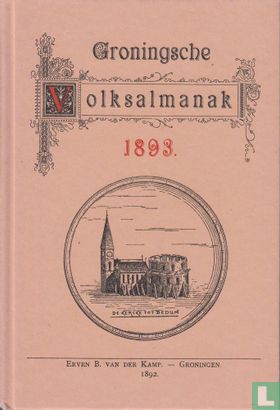 Groningsche Volksalmanak 1893 - Image 1