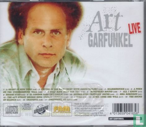 Art Garfunkel Live - Afbeelding 2