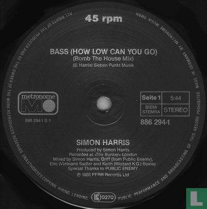 Bass (How Low Can You Go) - Bild 3