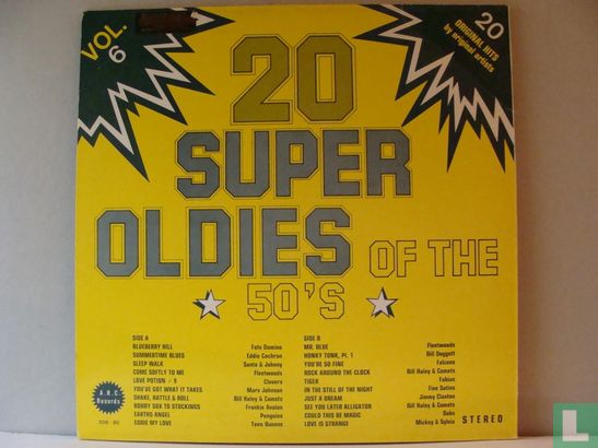 20 Super Oldies of the 50's - Vol. 6 - Afbeelding 2