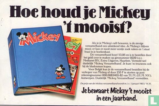 Hoe houd je Mickey 't mooist?