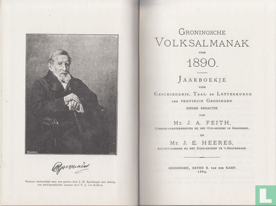 Groningsche Volksalmanak 1890 - Afbeelding 3