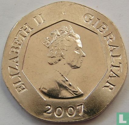 Gibraltar 20 Pence 2007 - Bild 1