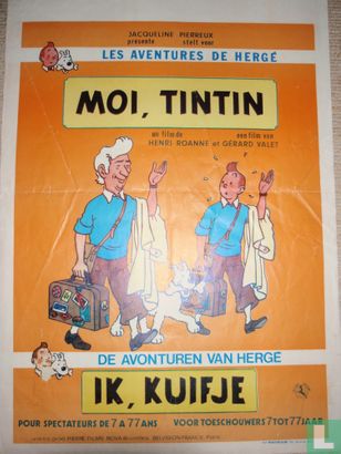 Filmposter Moi, Tintin  - Image 1