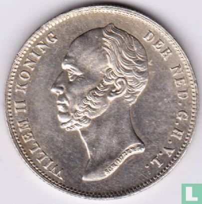 Niederlande ½ Gulden 1848 - Bild 2