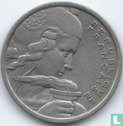 France 100 francs 1957 (avec B) - Image 2