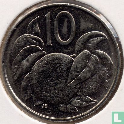 Cookeilanden 10 cents 1992 - Afbeelding 2