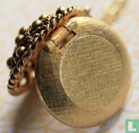 Gold Studded Locket Necklace - Bild 3