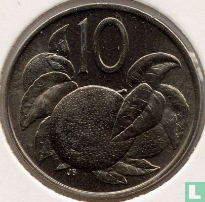 Cook Islands 10 cents 1973 - Image 2