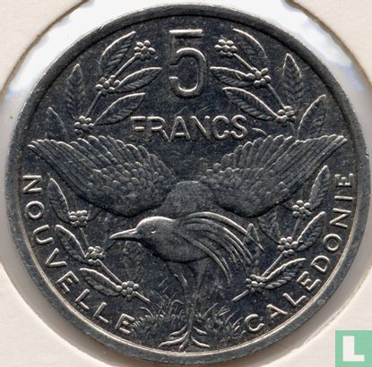 Nieuw-Caledonië 5 francs 1989 - Afbeelding 2