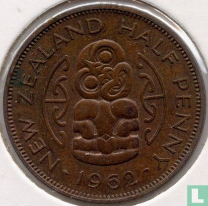Nouvelle-Zélande ½ penny 1962 - Image 1