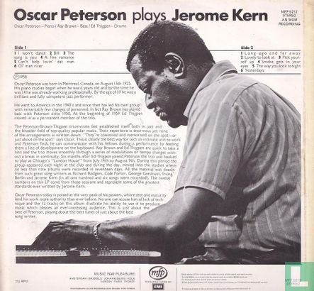 Oscar Peterson plays Jerome Kern - Bild 2