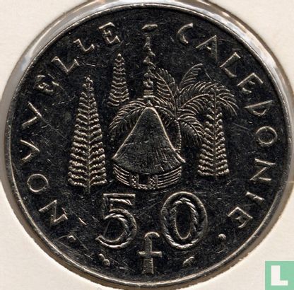 New Caledonia 50 francs 1991 - Image 2