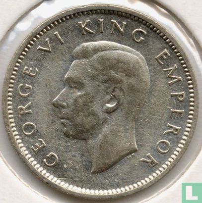 Nieuw-Zeeland 6 pence 1945 - Afbeelding 2