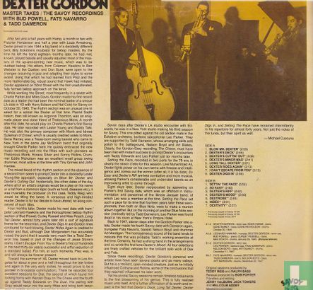 Dexter Gordon Master takes The Savoy recordings - Image 2