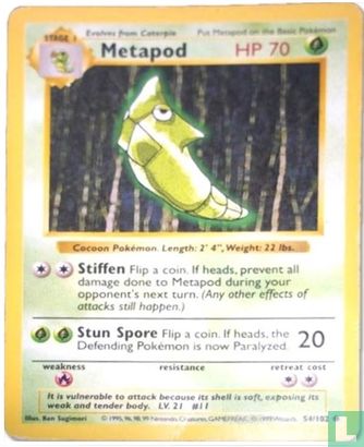 Metapod (Shadowless) - Afbeelding 1