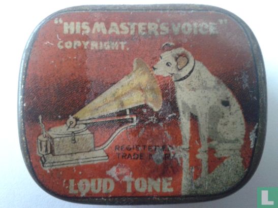 HMV Loud-Tone grammofoon-naalden 