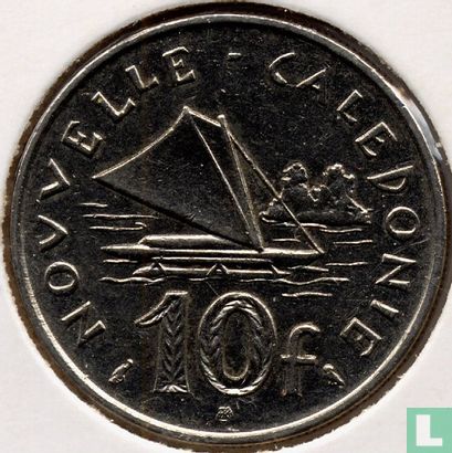 Nieuw-Caledonië 10 francs 1972 - Afbeelding 2