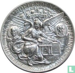 Vereinigte Staaten ½ Dollar 1934 "Texas independence centennial" - Bild 2