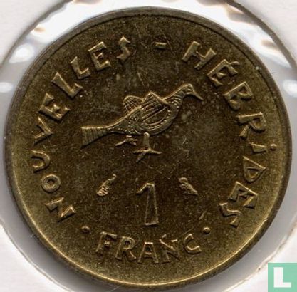 Neue Hebriden 1 Franc 1970 - Bild 2