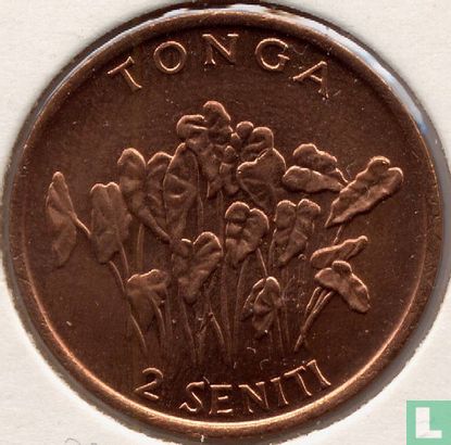 Tonga 2 seniti 1996 "FAO - World Food Day" - Afbeelding 2