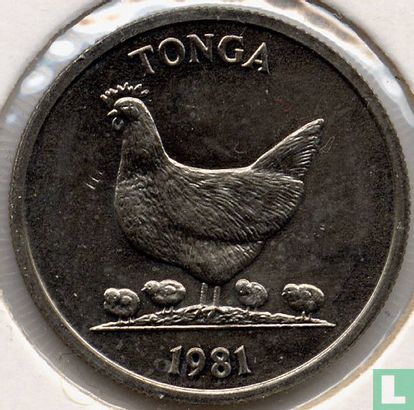 Tonga 5 seniti 1981 "FAO - World Food Day" - Image 1