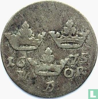 Sweden 1 öre  1675 - Image 1