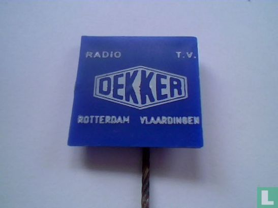 Dekker Radio TV Rotterdam Vlaardingen