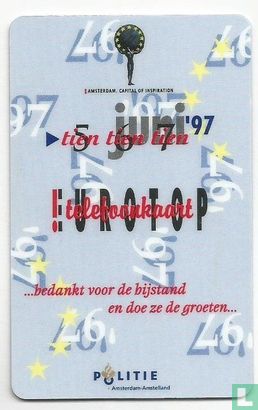 Politie Amsterdam-Amstelland Eurotop '97 - Image 1