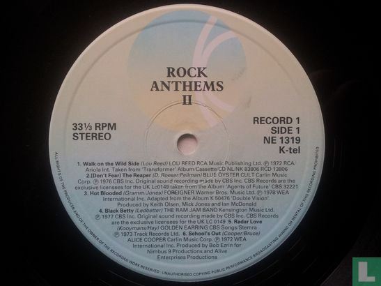Rock Anthems II - Afbeelding 3