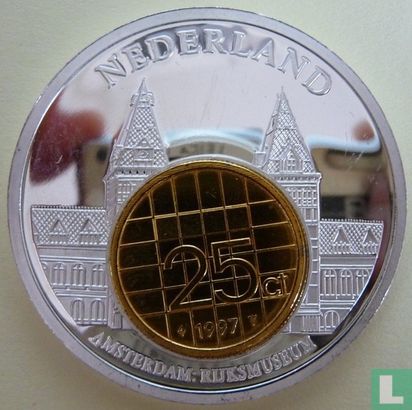 Nederland 25 cent 1997 "European Currencies" - Image 1